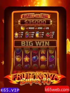 FruitNovaSuper40: Uma Imersão no Mundo dos Caça-Níqueis com K65.VIP